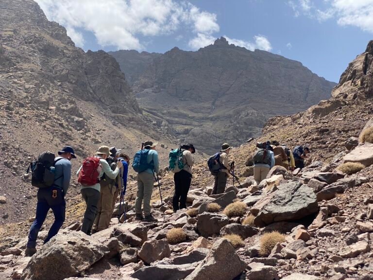 Toubkal ascent trek with Atlas trek guide