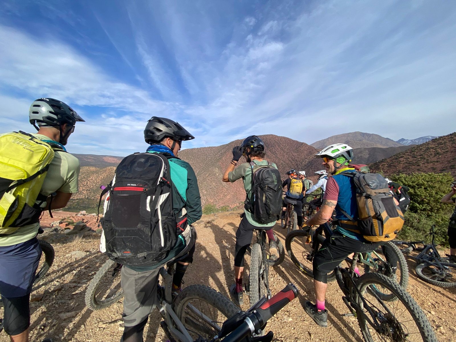 bike in amzmiz - hike & bike with atlas trek guide