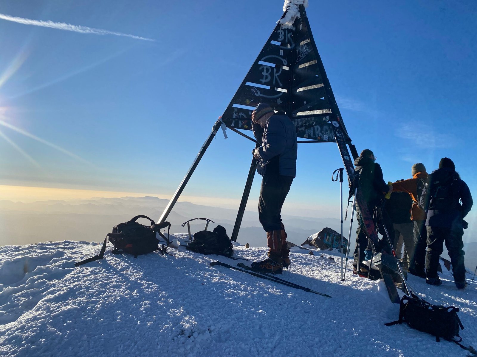 Toubkal ascent trek with Atlas trek guide